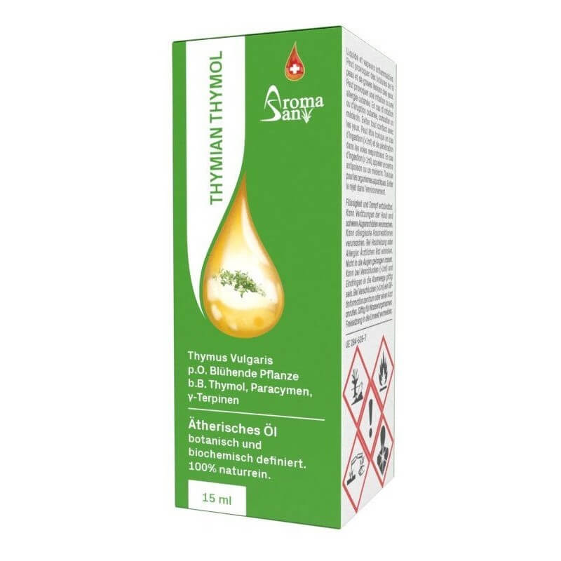 AromaSan Thyme Thymol Essential Oil (15ml)