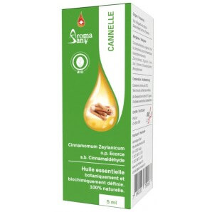 AromaSan Cinnamon Organic Essential Oil (5ml)