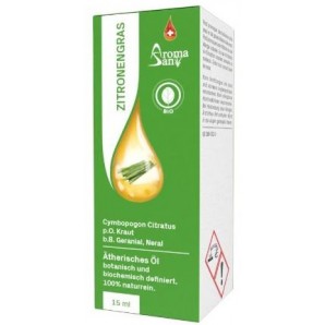 AromaSan Zitronengras Bio Ätherisches Öl (15ml)