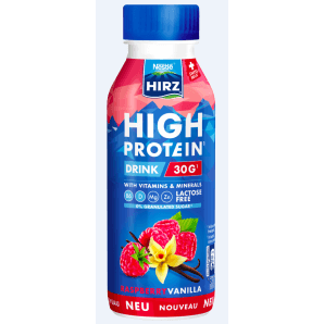 HIRZ High Protein Drink Rasperry & Vanilla (330ml)