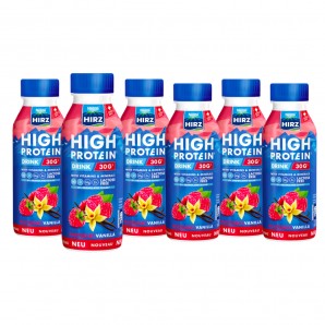 HIRZ High Protein Drink Rasperry & Vanilla (6x330ml)