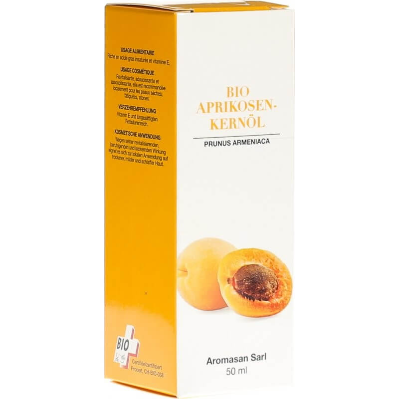 AromaSan Organic Apricot Kernel Oil (50ml)