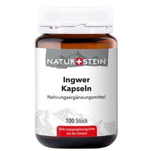 NATURSTEIN ginger capsules (100 pcs)