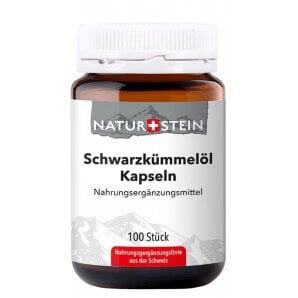 NATURSTEIN black cumin oil capsules (100 pcs)