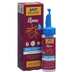 ANTI BRUMM De Elimax Shampooing 2En1 LAUS STOP Lotion Pouvoir Pure (100ml)
