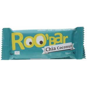 RooBar Rohkostriegel Chia Coconut (30g)