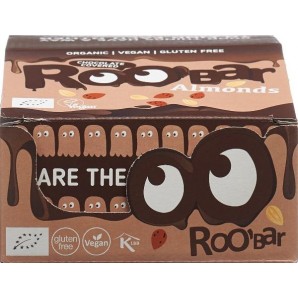 RooBar Chocolate Bar With Almond (16x30g)