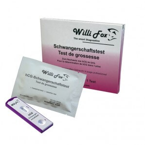 Willi Fox Urine Pregnancy Test (1 pc)