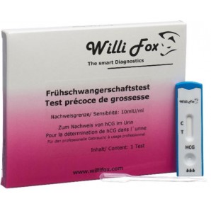 Willi Fox Frühschwangerschaftstest Urin (1 Stk)
