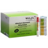 Willi Fox Alcohol Breath Test Ethylotest (4 pieces)