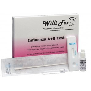 Willi Fox Le Test Influenza A+B (5 pièce)