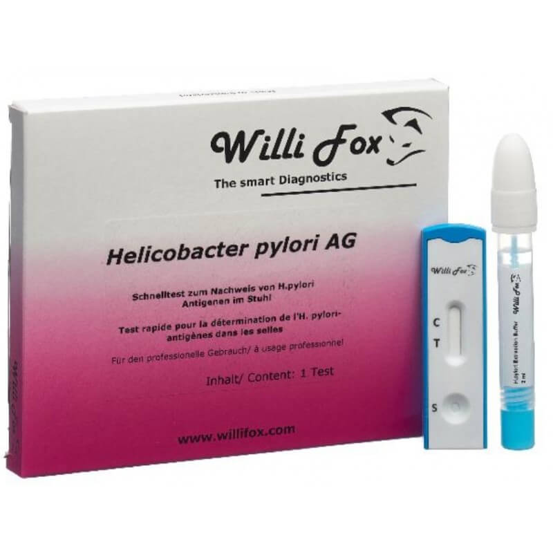 Willi Fox Helicobacter Pylori AG Feces Test (1 pc)