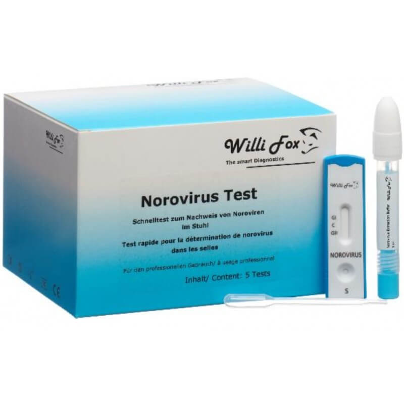 Willi Fox Le Test De Selles Norovirus (5 pièces)