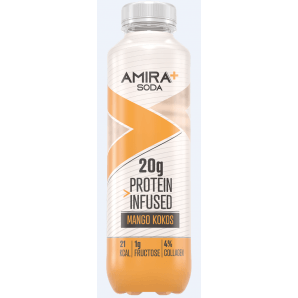 Amira+ Soda Protein Infused Mango & Kokos (500ml)