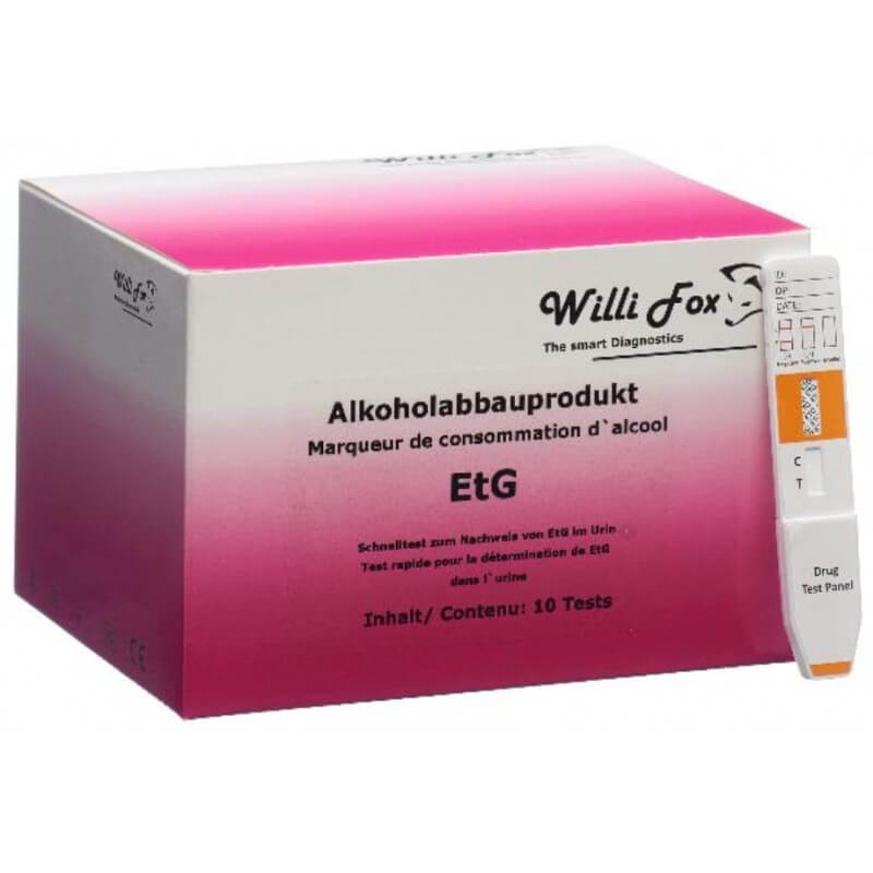 Achetez Willi Fox Le Test D'Alcoolémie Ethylotest (2 pièces)
