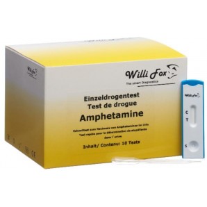 Willi Fox Drogentest Amphetamine Urin (10 Stk)
