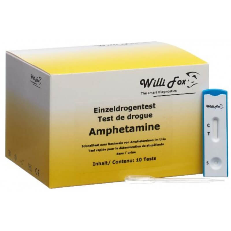Willi Fox Drug Test Amphetamines Urine (10 pieces)