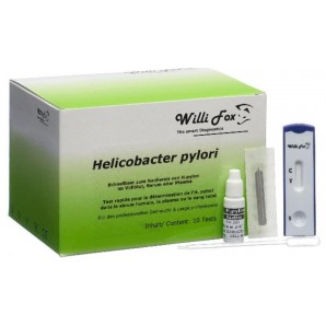Willi Fox Helicobacter Pylori Test Blut (10 Stk)