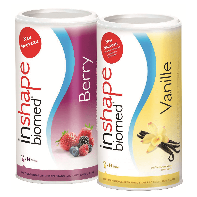 InShape Biomed Berry & Vanilla Combi (2x420g)