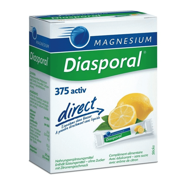 Diasporal Magnesium Activ Direct Zitrone (60 Stk)