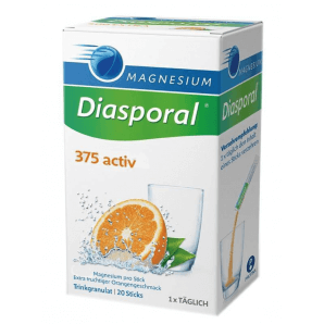 Diasporal Magnesium Activ Trinkgranulat Orange (20 Stk)