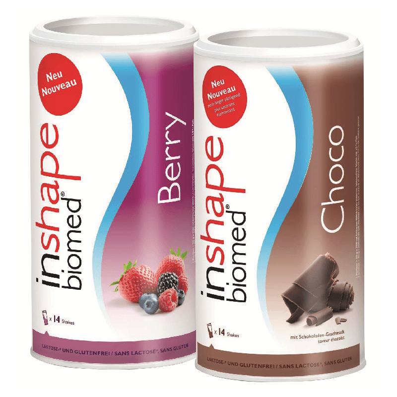 InShape Biomed Berry & Choco Combi (2x420g)