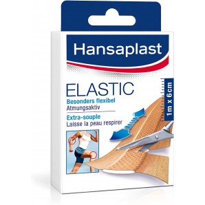 Hansaplast Mètre Élastique (1m x 6cm)