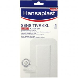 Hansaplast Sensitive Strips 4XL (5 Pcs)
