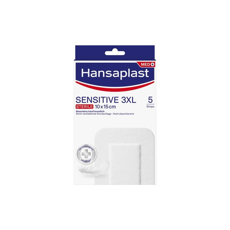 Hansaplast Sensible Bandes 3XL (5 Pièces)