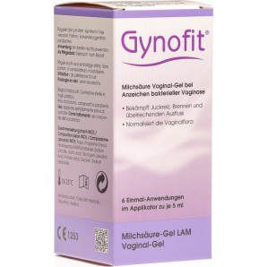 Gynofit Gel vaginale all'acido lattico (6x5ml)