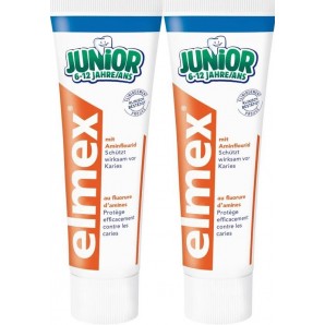 Elmex Junior dentifrice (2 x 75ml)