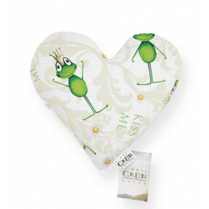 Himmelgrün Children Rapeseed Pillow Heart 25x23cm (1 pc)