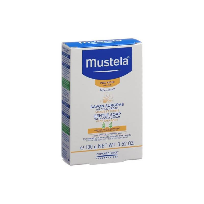 Mustela Savon Hydratant Avec De La Crème Froide (100g)