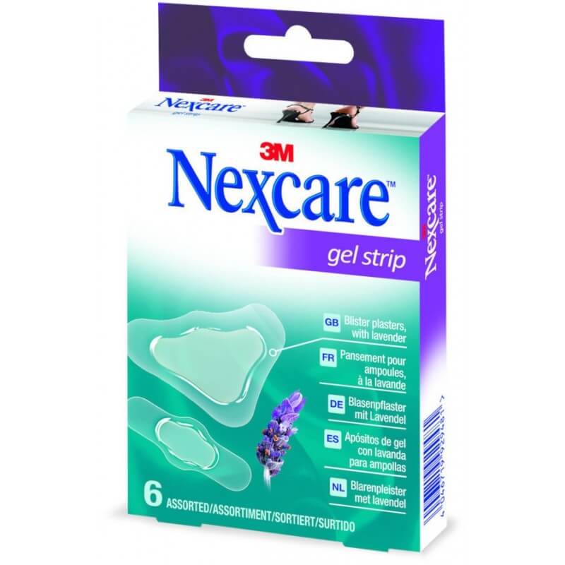 3M Nexcare Blister Plasters 2 Sizes Assorted (6 pieces)