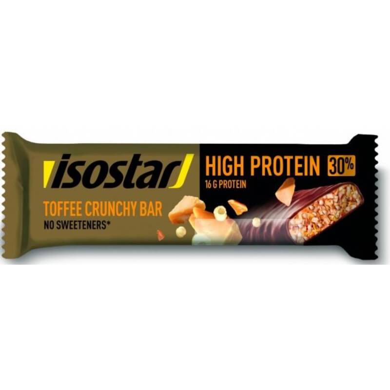 Isostar High Protein Bar Toffee Crunchy Bar (55g)