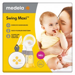 Medela Elektronische Doppel-Milchpumpe Swing Maxi (1 Stk)