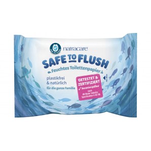 Natracare Moist Toilet Paper Safe To Flush (30 pieces)