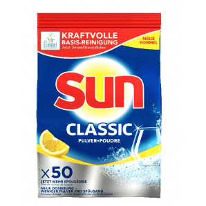 Sun Classic Geschirrspüler Pulver Refill Lemon (950g)