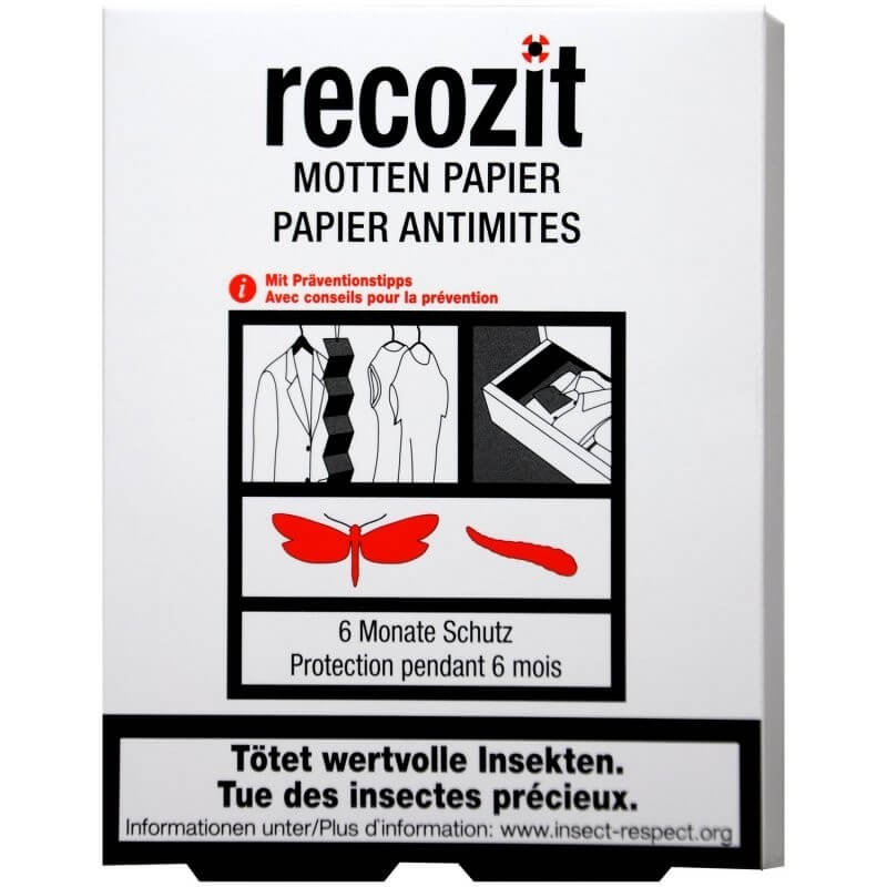 Achetez Recozit Du Papier Anti-Mites (2x10 pièces)