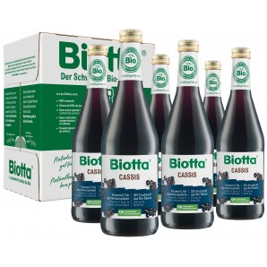 Biotta Cassis biologico (6x5dl)