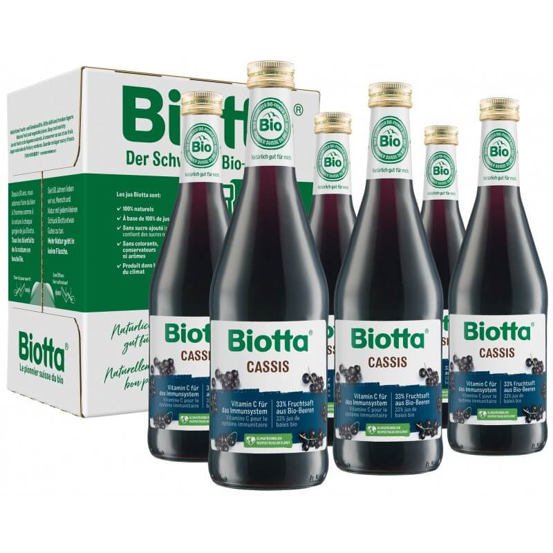 Biotta Organic Cassis (6x5dl)