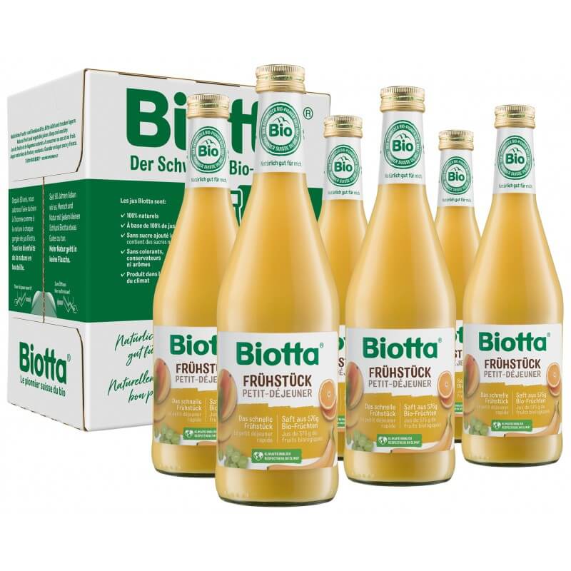 Biotta organic breakfast (6x5dl)