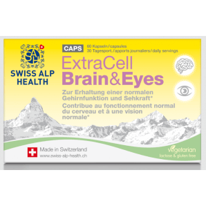 Swiss Alp Health Extra Cell Brain & Eyes Capsule (60 Capsule)