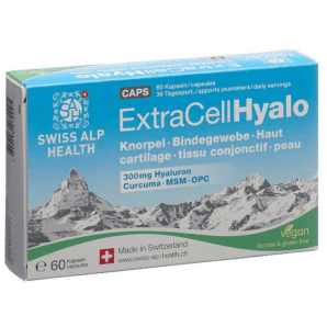 Swiss Alp Health Extra Cell Hyalo capsules (60 pièces)