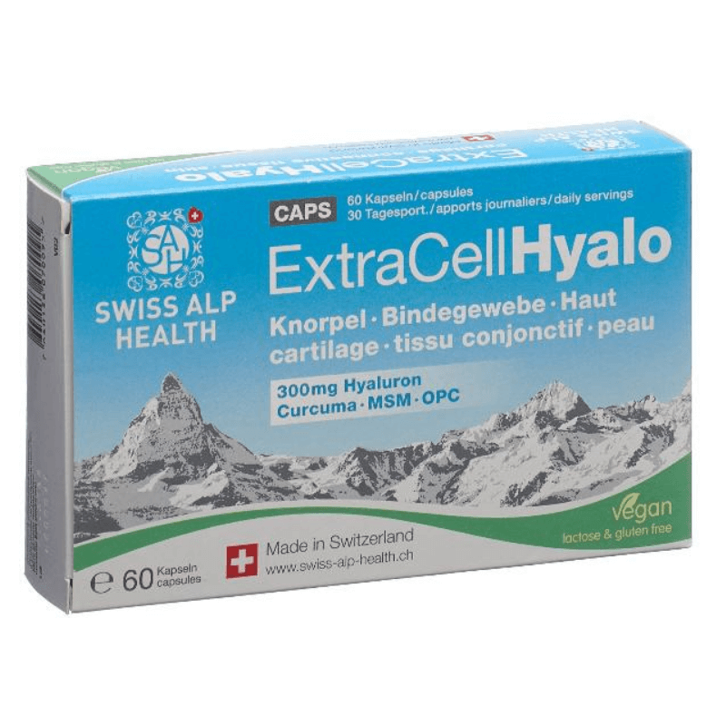 Swiss Alp Health Extra Cell Hyalo Kapseln (60 Stk)