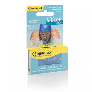 OHROPAX Silicon Aqua (6 Stk)