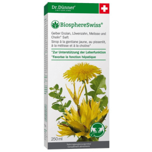 Dr. Dünner Yellow Gentian Liver Function Juice (250ml)