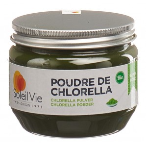 Soleil Vie Poudre de Chlorella Bio (120g)