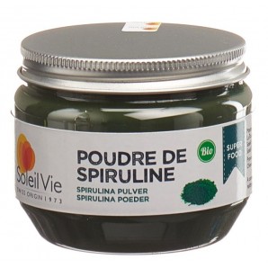 Soleil Vie Bio Spirulina Pulver (130g)