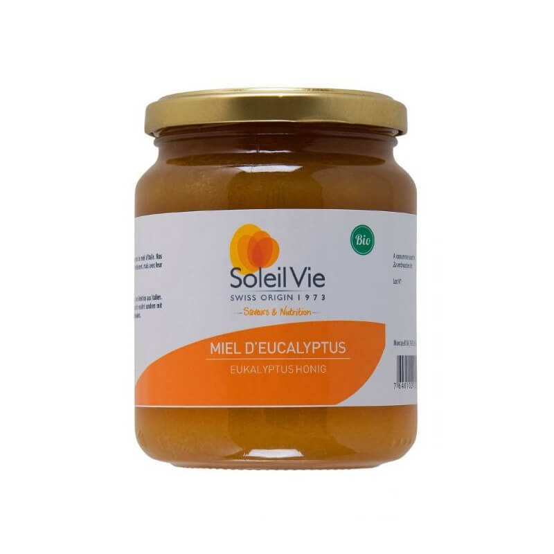 Soleil Vie Organic Eucalyptus Honey (500g)
